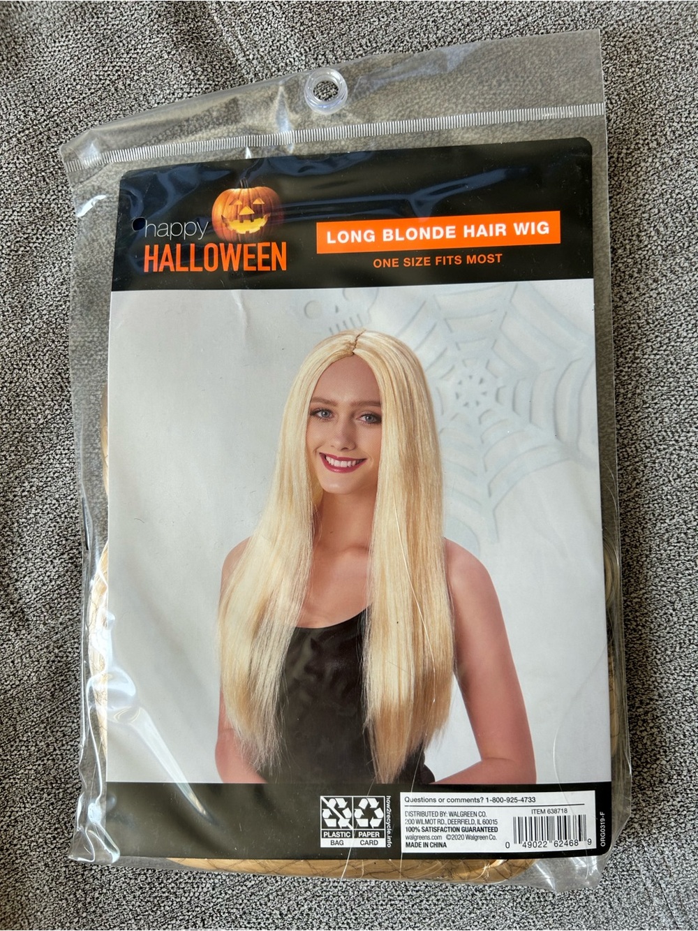Long Blonde Hair Wig - Blonde